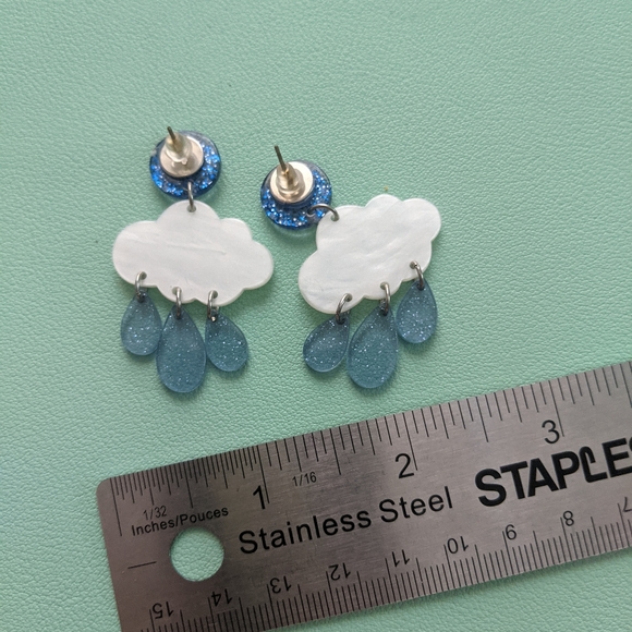 Stud earrings (3 pairs for 15$) - Picture 2 of 2